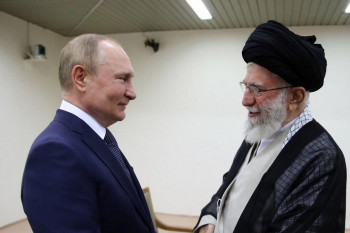 جدیدترین عکس های دیدار رئیس جمهور روسیه با رهبر معظم انقلاب اسلامی !