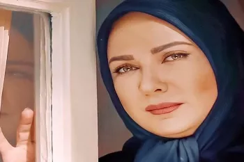 استایل باورنکردنی لعیا زنگنه و آقای بازیگر بعد از پنچری در مکان عمومی !!