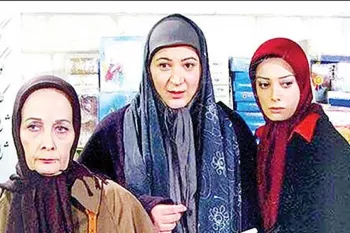 پوشش متفاوت هنگامه در ”من یک مستاجرم” خارج از ایران !!