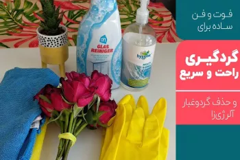 چطوری خونه رو گرد گیری کنیم که دیرتر خاک بگیره ؟