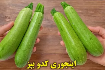 طرز تهیه ۲ غذای گیاهی و خوشمزه با کدو !