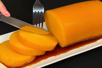 فقط شیر + کدو تنبل / طرز تهیه دسر خانگی در ۵ دقیقه! بدون پخت!