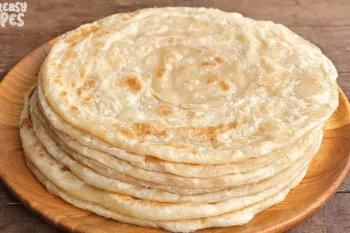 طرز تهیه نان معروف ترکی بدون مخمر، بدون فر با آرد و آب
