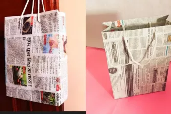 ساک دستی با روزنامه / من دیگه روزنامه هارو بیرون نمیندازم