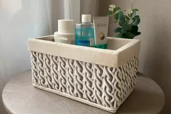 نحوه ساخت سبد نظم دهنده برای کنار گاز و آشپزخانه