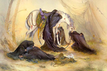 25 نقاشی زیبا با موضوع اربعین برای کودکان