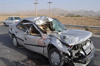 18 کشته و زخمی در پی واژگونی خودرو 405 در جهرم