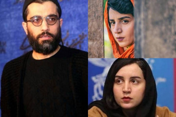 قابی از کارگردان سریال یاغی و همسرش عاطی !