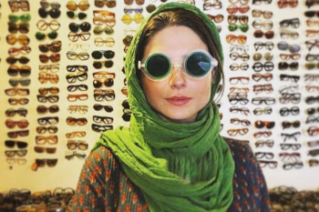گردنبند خاص پِتِ خانگی خانم بازیگر !