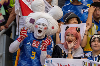 تصویری پربازدید از رخت کن ژاپنی ها پس از شکست آلمان در جام جهانی