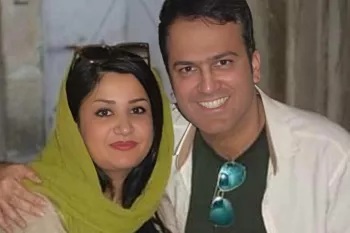 قاب هایی خانوادگی و جذاب از حامد آهنگی در کنار همسر و فرزند بامزه اش !!