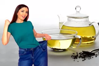 کی چای سبز بخورم شکمم تخت بشه ؟