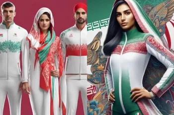 اگر هوش مصنوعی لباس تیم المپیک ایران را طراحی می کرد (+12 عکس )