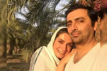 قابی دیدنی از حضور هدیه تهرانی در مراسم عقد الیکا و امین