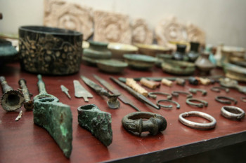 کشف ۳۷ قلم عتیقه مربوط به هزاره اول قبل میلاد در گیلان