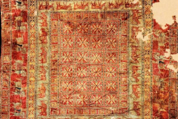 تصویری دیدنی از قدیمی ترین قالیچه ی جهان