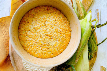 طرز تهیه سوفله ذرت با ذرت کنسروی