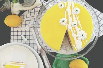 کیک پودینگ لیمویی، دسر خوشمزه و شیک