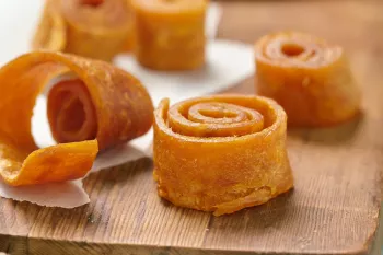 طرز تهیه لواشک پرتقال خانگی، خوشمزه و فوری با فر و بدون فر