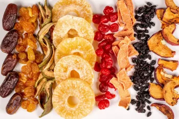 روشی طلایی برای نگهداری از میوه خشک (چیپس میوه)