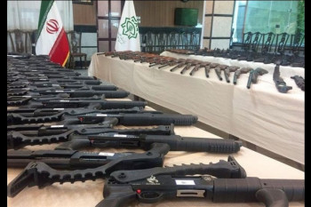 کشف محموله سلاح با نشان USA در اصفهان