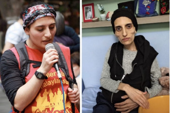 هلین بولک خواننده ترکیه پس اعتصاب غذا جان باخت
