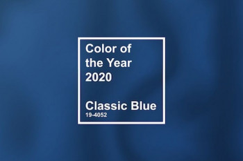 آبی کلاسیک (آبی نفتی) رنگ سال 2020
