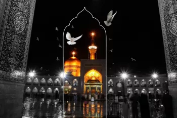 مدت عمر امام رضا (ع) چقدر بود ؟