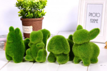 آموزش سبز کردن سبزه به شکل موش