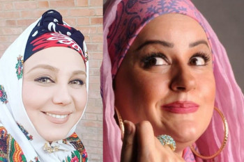 تبریک تولد بهنوش بختیاری توسط نعیمه نظام دوست!