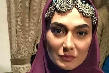 خانم بازیگر در حال و هوایی عاشقانه!