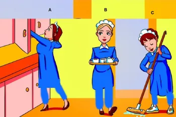 این تست هوش محشره بگو کدوم از این خانوما خدمتکار باردار؟