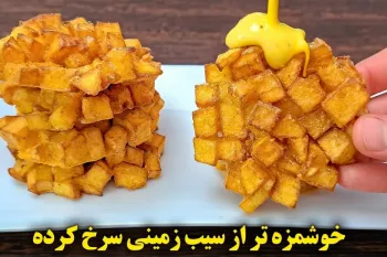 این سیب زمینی سرخ کرده صدبرابر خوشمزه تر و ترد تر از رستورانیه !