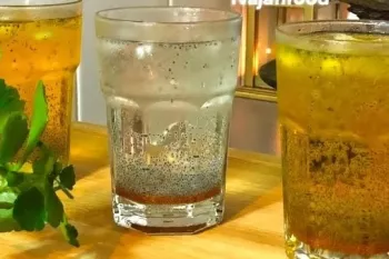 آموزش شربت خاکشیر و تخم شربتی زعفرانی نوشیدنی خنک تابستانی به همراه نحوه ی شستن خاکشیر !