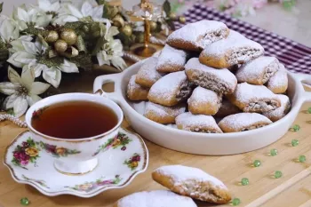از قنادی دیگه اصلا شیرینی نگیر / شیرینی مغزدار ترکی بی نهایت خوشمزه و حرفه ایی با خمیر چندلا