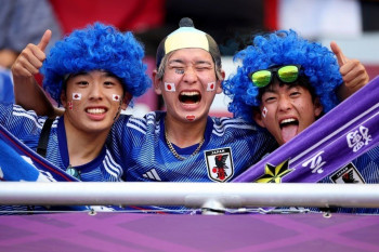 هواداران تیم ژاپن در آستانه بازی با آلمان در جام جهانی قطر!