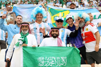 هواداران عربستان و آر‌ٰژانتین در جام جهانی ۲۰۲۲!
