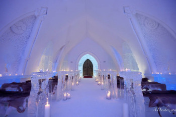 افتتاح هتل یخی در کانادا!