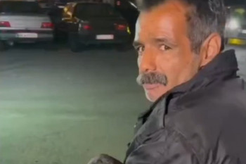 مرد ایرانی که با فرغون و سطل زباله یک موتور ساخته است!