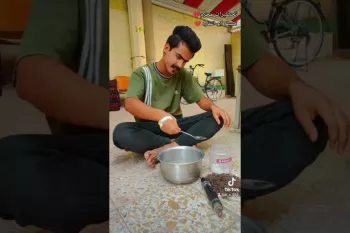 از بین بردن زنگ زدگی از زنجیر عزاداری محرم به ساده ترین روش!