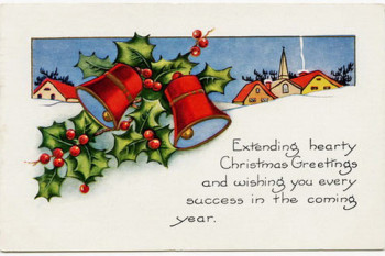 کارت پستال کریسمس + عکس گروه نهم