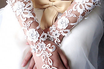 جدیدترین مدل های دستکش عروس 2014