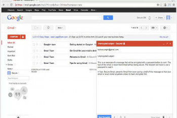 با افزونه Secure Gmail پیام هایتان را رمزگذاری کنید