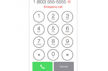و باز هم یک باگ دیگر در iOS 7: امکان برقراری هر نوع تماس از قسمت تماس های اضطراری