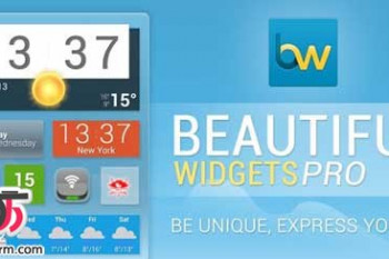دانلود ویجت های زیبا Beautiful Widgets Pro v5.6.1 برای اندروید