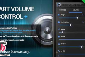دانلود برنامه کنترل صدا Smart Volume Control+ v1.1.7 برای اندروید