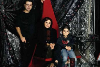 کمند امیرسلیمانی در کنار همسر و پسرش+عکس