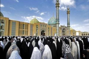 نماز امام زمان (ع) در مسجد جمكران