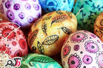 سری پنجم تخم مرغ رنگی عید