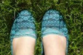 ایده جالب برای طراحی روی کفش دخترانه